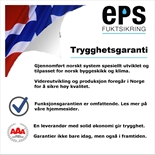 Både EPS sentraler og elektroder er utviklet i Norge. De er produsert i Norge. De videreutvikles i Norge. Alt dette for å oppnå optimalt resultat i bygg som er oppført etter norsk byggeskikk. Dette gjør det EPS-systemet trygt.