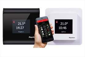 RAYCHEM SENZ WIFI Ny generasjon termostater for gulvvarme. Kan styre opp til 32 via app.
